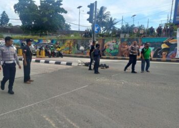 Laka Lantas di Muara Rapak Balikpapan