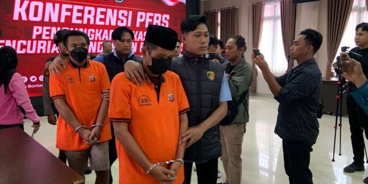 Sebulan Operasi Dapat 20 Motor, Polres Bontang Bongkar Sindikat Curanmor