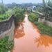 DLH Bontang Telusuri Penyebab Perubahan Warna Air Sungai yang Menguning Pekat