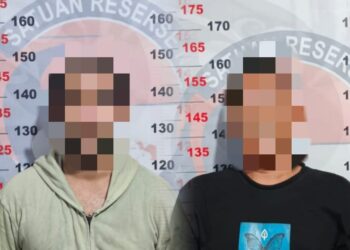 Dua Pengedar Sabu di Loktuan Diciduk Polres Bontang