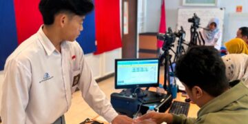 Disdukcapil Bontang Goes To School, Jemput Bola Perekaman e-KTP Bagi Para Pelajar