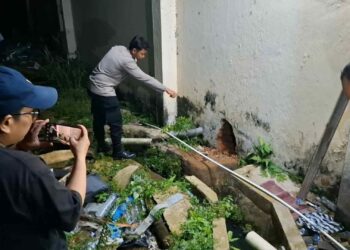 Jebol Dinding WC Pakai Pipa Besi, 15 Tahanan Polsek Samarinda Kota Melarikan Diri