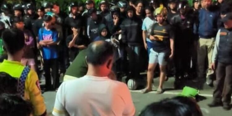 Lindas Pengendara Motor di Jalan Cipto Mangunkusumo, Supir Truk Tabrak Lari Mengaku Habis Minum Miras