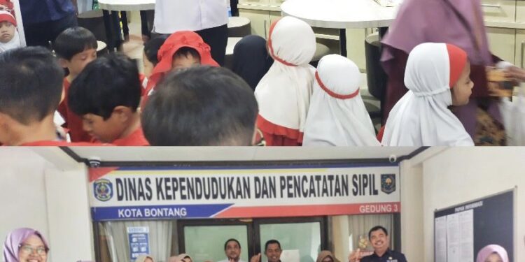 Disdukcapil Bontang Terima Kunjungan PAUD Al Kautsar, Edukasi Proses Penerbitan KIA