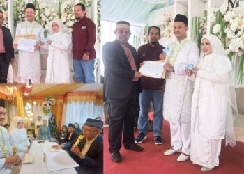 Lewat Program “Demi Kekasihku”, Pengantin di Bontang Bisa Langsung Terima KTP dan KK di Hari Pernikahan