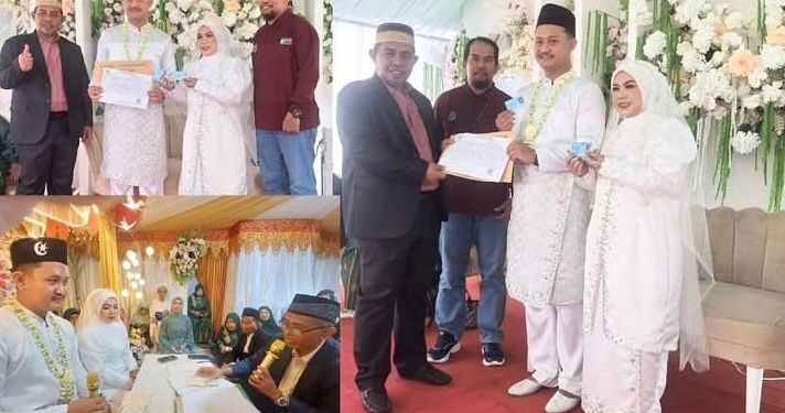 Lewat Program “Demi Kekasihku”, Pengantin di Bontang Bisa Langsung Terima KTP dan KK di Hari Pernikahan