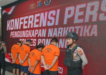 Polres Bontang Bongkar Jaringan Sabu yang Melibatkan 4 Tersangka
