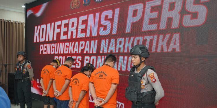 Polres Bontang Bongkar Jaringan Sabu yang Melibatkan 4 Tersangka