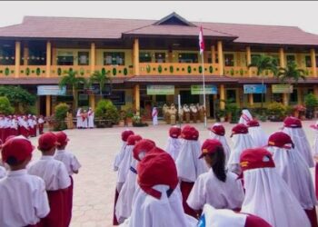 Fokus Latihan Intensif, PMR SDN 006 Bontang Selatan Matangkan Persiapan Lomba PMI
