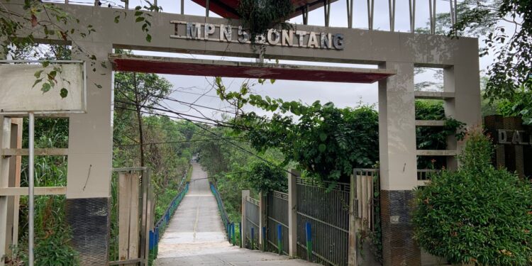 Terkendala Status Lahan, Perbaikan Jembatan Akses SMPN 5 Bontang Belum Terealisasi