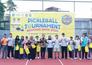 Dispopar-Ekraf Bontang Dorong Bontang Open Pickleball Jadi Agenda Tahunan