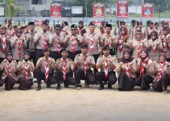 Dispopar-Ekraf Bontang Dukung Pembinaan Generasi Muda Lewat Lomba Tingkat II Pramuka Bontang Selatan