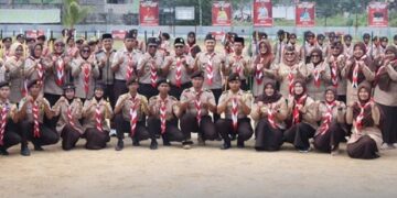 Dispopar-Ekraf Bontang Dukung Pembinaan Generasi Muda Lewat Lomba Tingkat II Pramuka Bontang Selatan