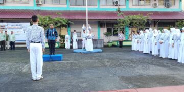 Pimpin Apel di SMA YPK, Dispopar-Ekraf Bontang Dorong Pelajar Utamakan Prestasi Akademik dan Nonakademik