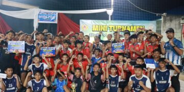 Dispopar-Ekraf Bontang Dukung Mini Turnamen Voli U-15, Fokus Cetak Atlet untuk POPDA 2027
